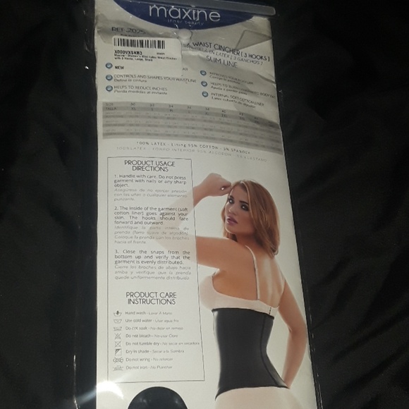 Latex Waist Trainer 3-Hook - Picture 6 of 8